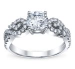 Simon G Diamond Engagement Ring