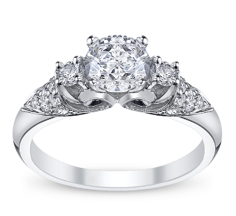 Scott Kay Diamond Engagement Ring - 12 Rings of Christmas 0376775_T