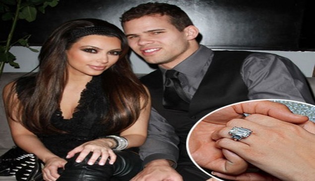 Kim Kardashian Engagement Ring from Kris Humphries