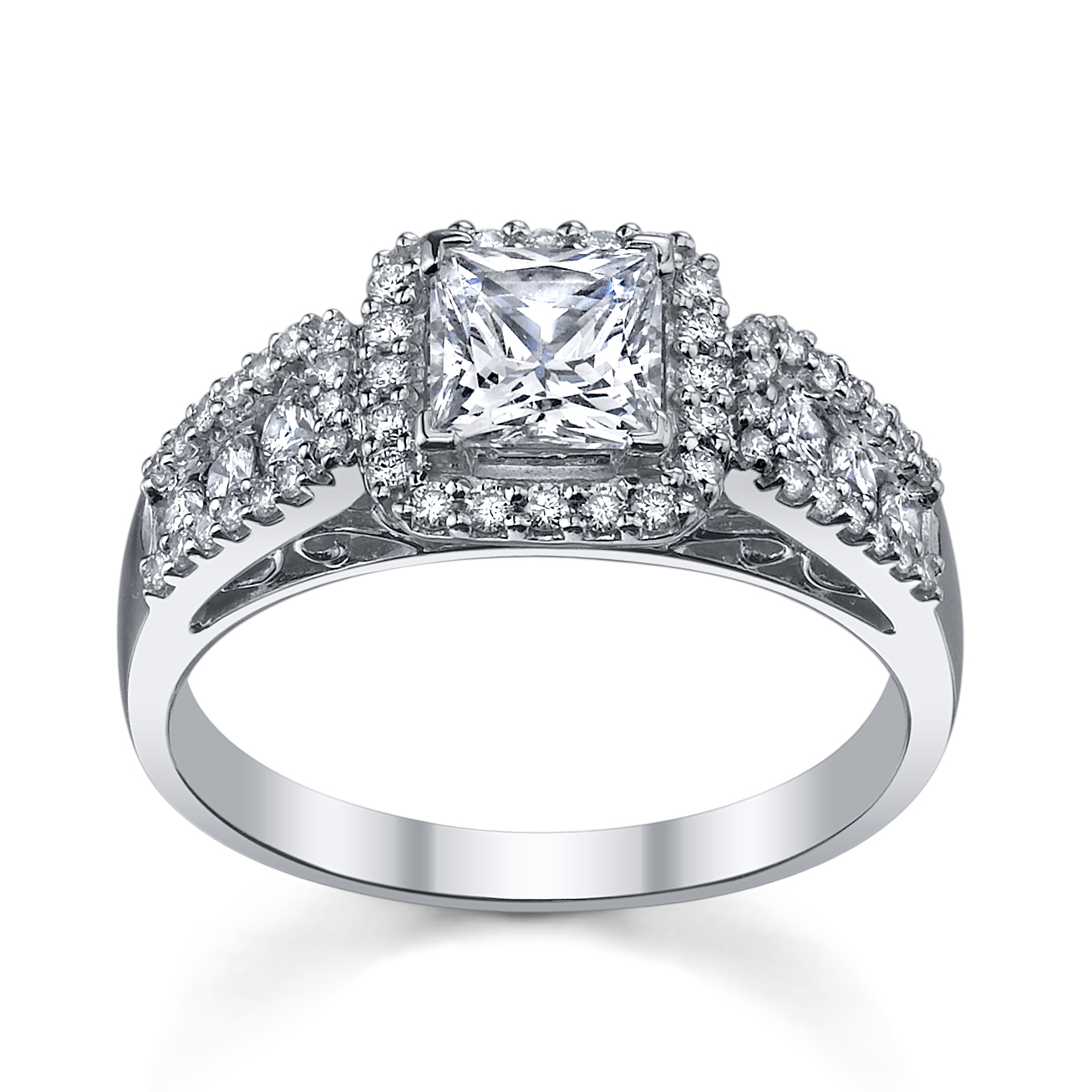 princess cut wedding rings