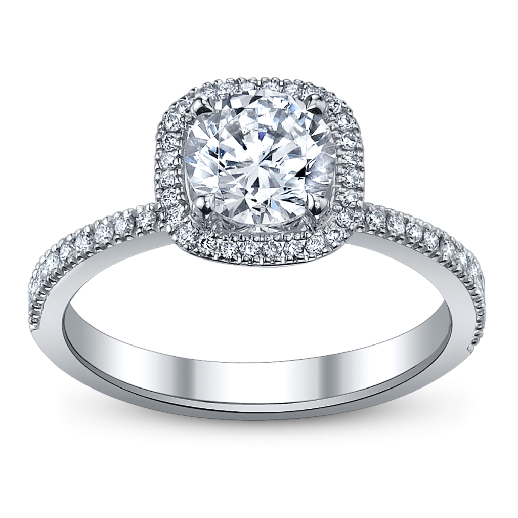 Simon G. Halo Engagement Ring Setting from Robbins Brothers (sku 0380598)