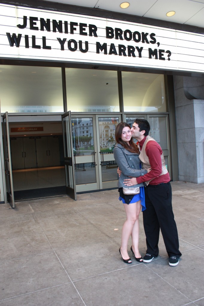 Just Engaged! Joseph Mandracchia & Jennifer Brooks of San Francisco, CA