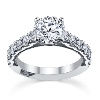 Tacori Platinum Engagement Ring - Robbins Brothers SKU 0390290