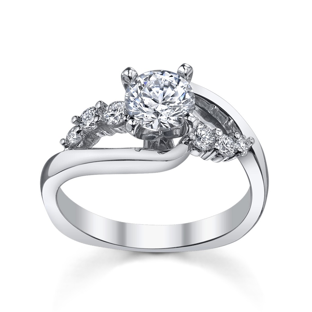 Modern Engagement Ring  from Robbins Brothers (sku0382364)