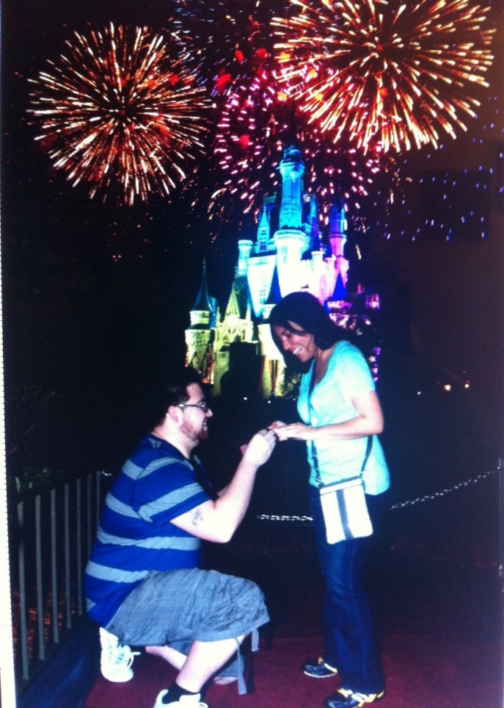 Surprise Proposal at Disneyworld for Steve & Dee
