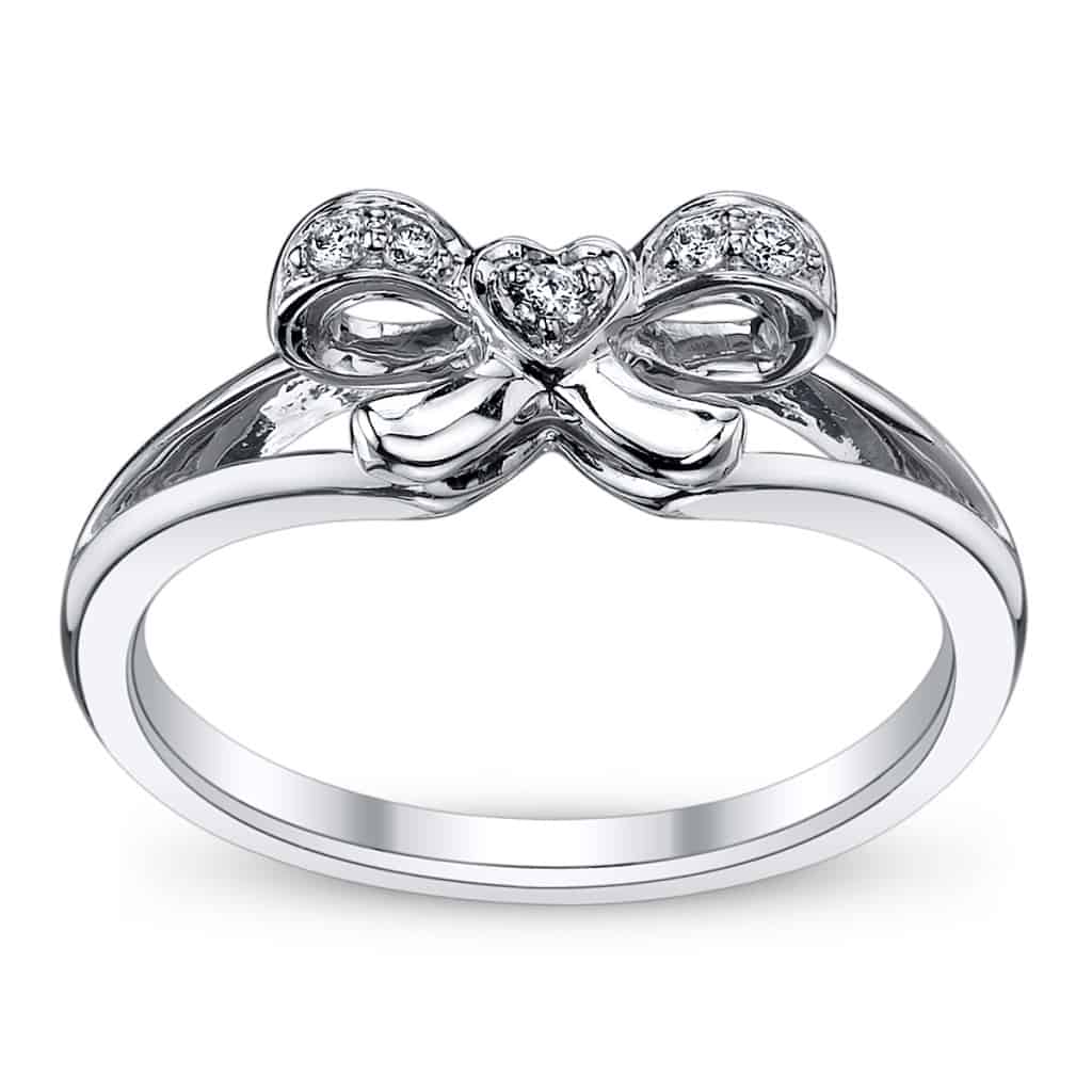 Diamond Heart Ring (sku 0384936)