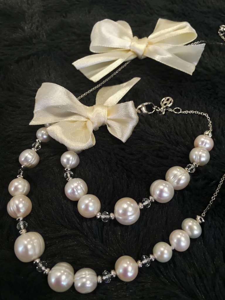 Freshwater Pearl Bracelet and Necklace from Robbins Brothers 