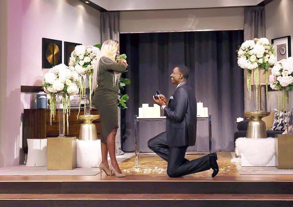 steve harvey-popping the question