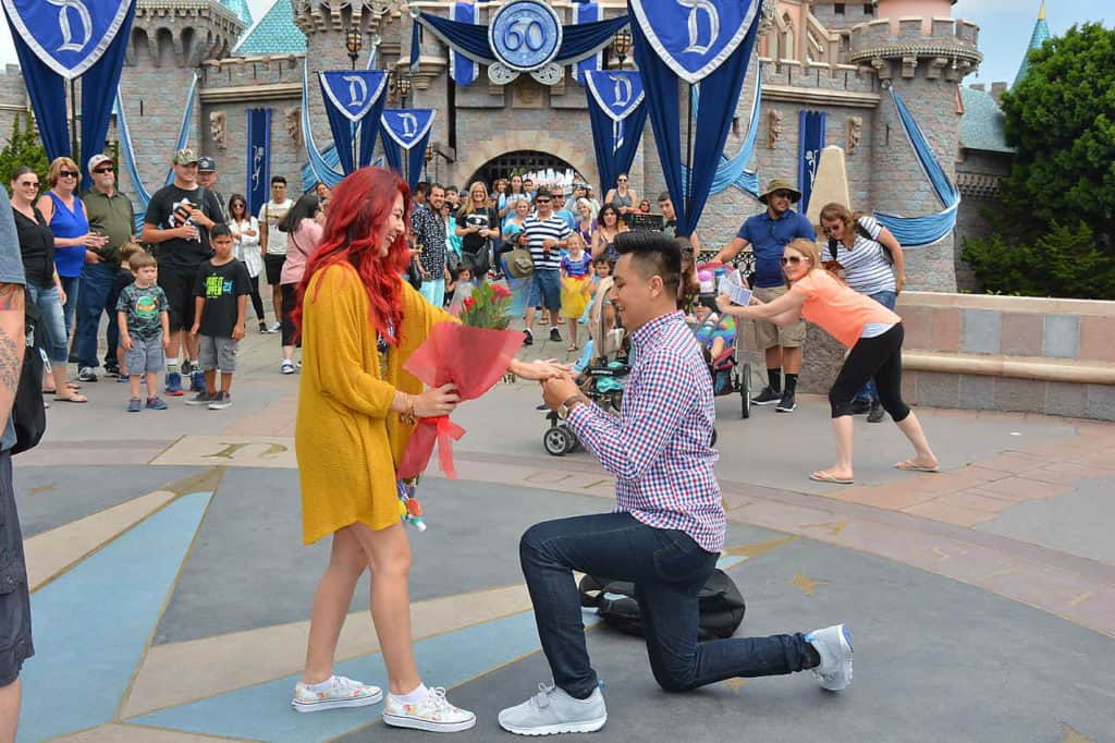 Danielle and Jacob - get engaged at Disneyland!