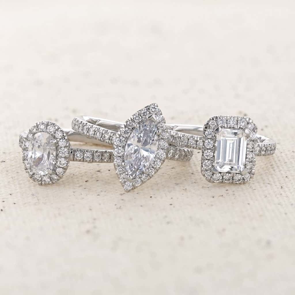 A. Jaffe Pirouette Engagement Ring Collection