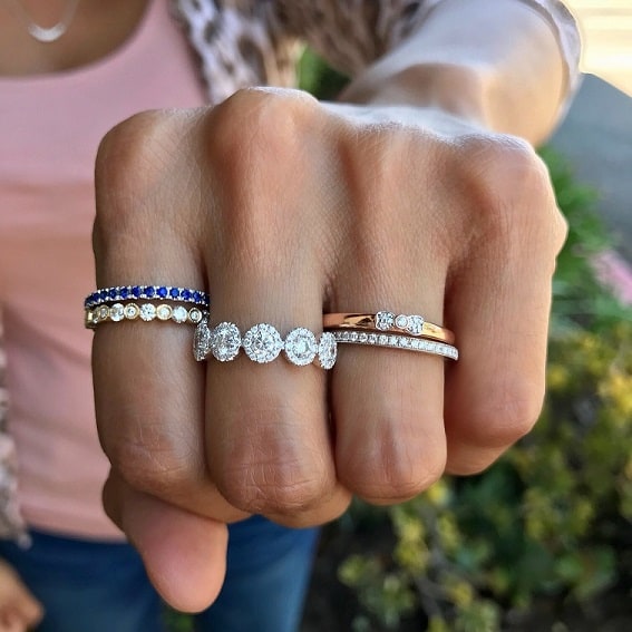 Stacked Ring Collection