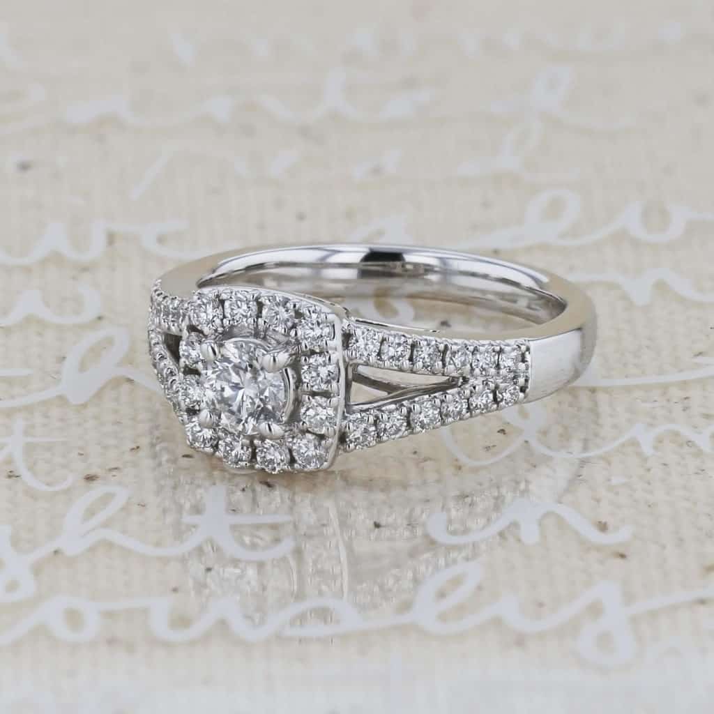 Cherish Collection Diamond Engagement Ring 