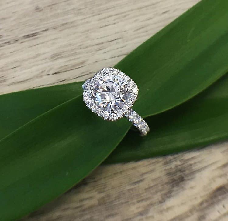#6 Liked Photo on Instagram - Michael M. Diamond Engagement Ring
