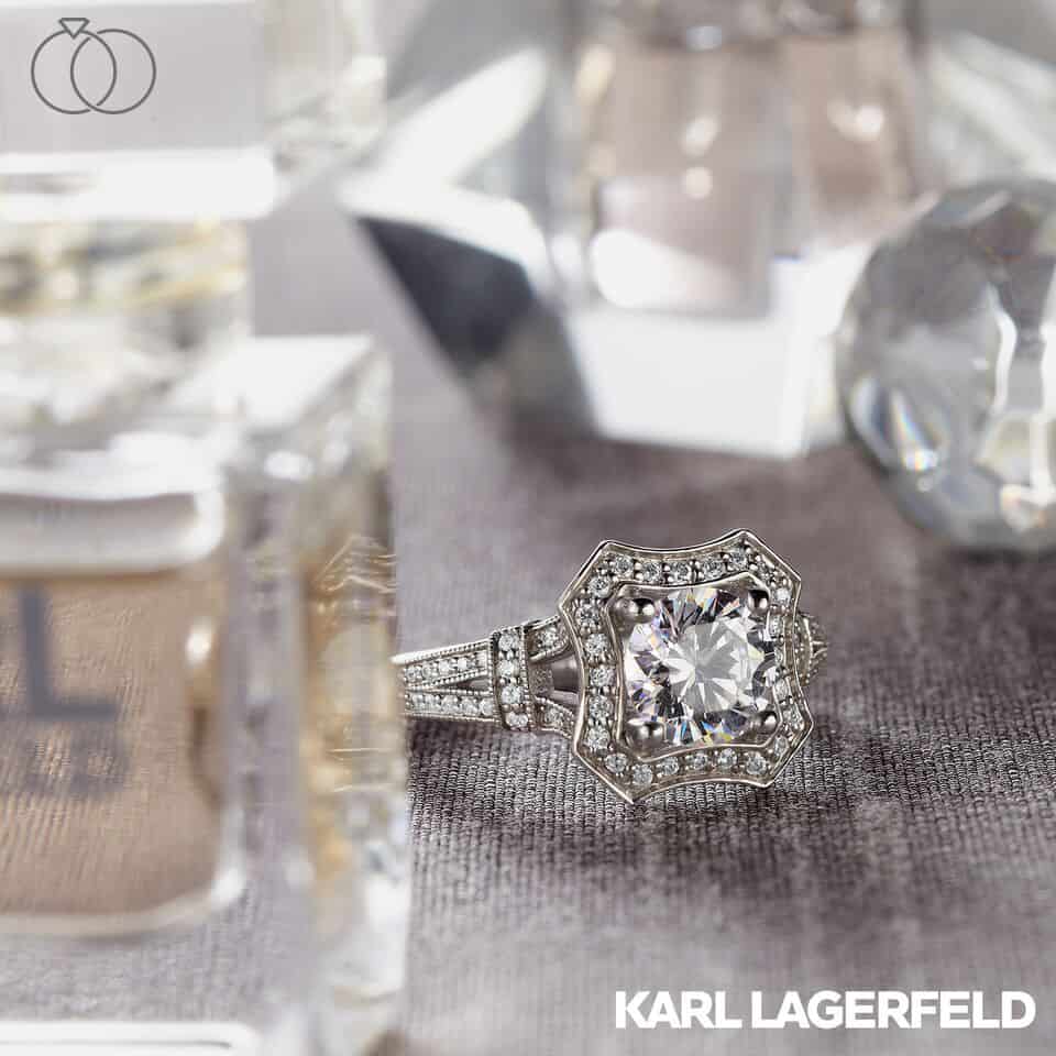 Karl Lagerfeld cable-link Chain Ring - Farfetch