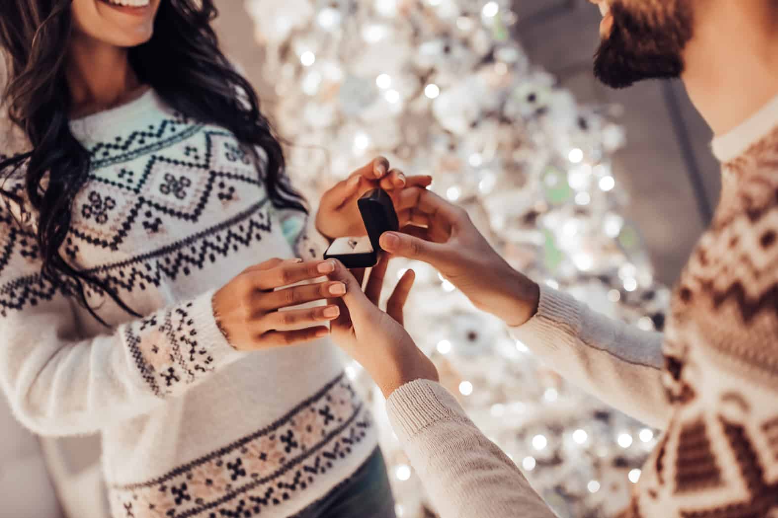 holiday marriage proposal