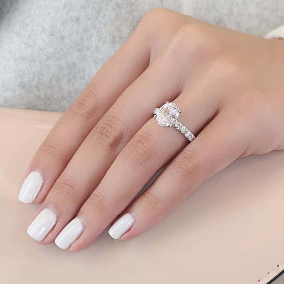 Michael M diamond engagement ring