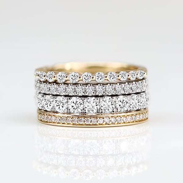 unique ring stacks for women