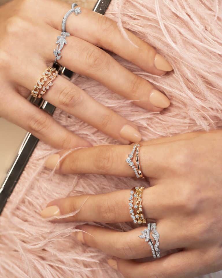 Stack Your Engagement Ring Like A Boss Robbins Brothers Blog