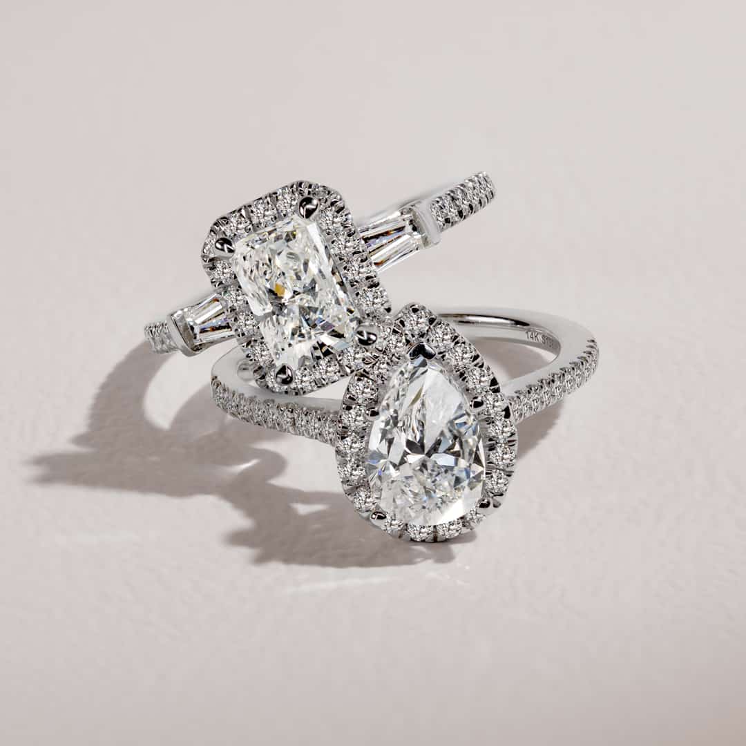 choosing a center stone for a diamond engagement ring