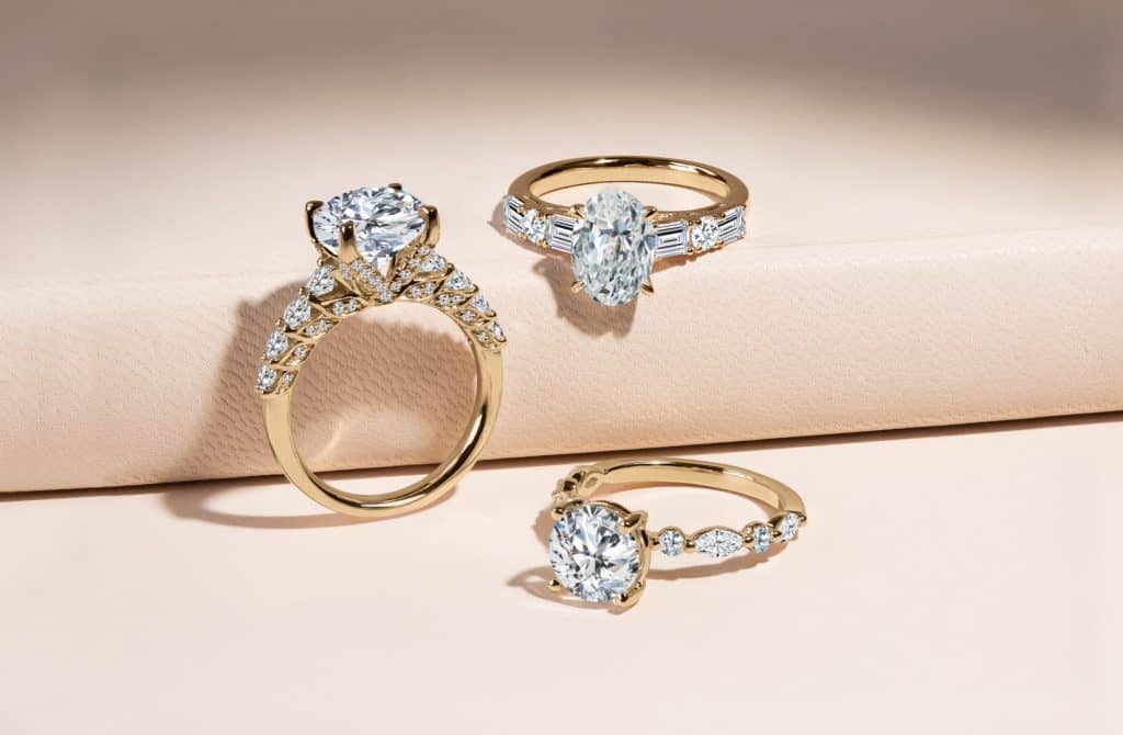 How to Choose a Yellow Gold Engagement Ring and Wedding Bands