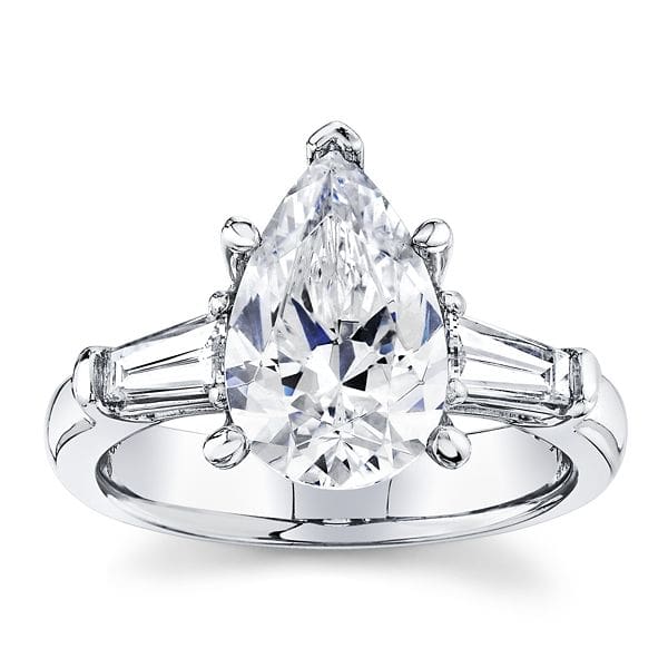 platinum diamond engagement ring