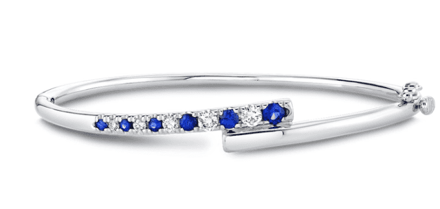taylor swift diamond and sapphire friendship bracelet idea