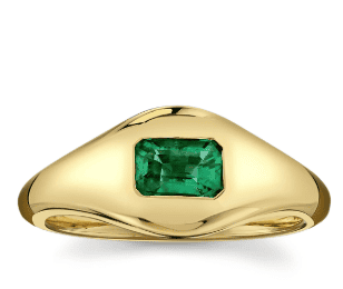 ermald green ring