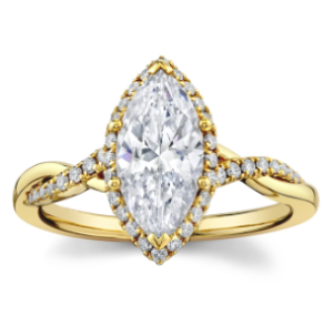 halo engagement ring