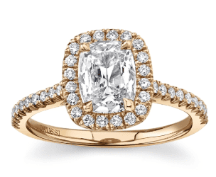 vintage style engagement ring