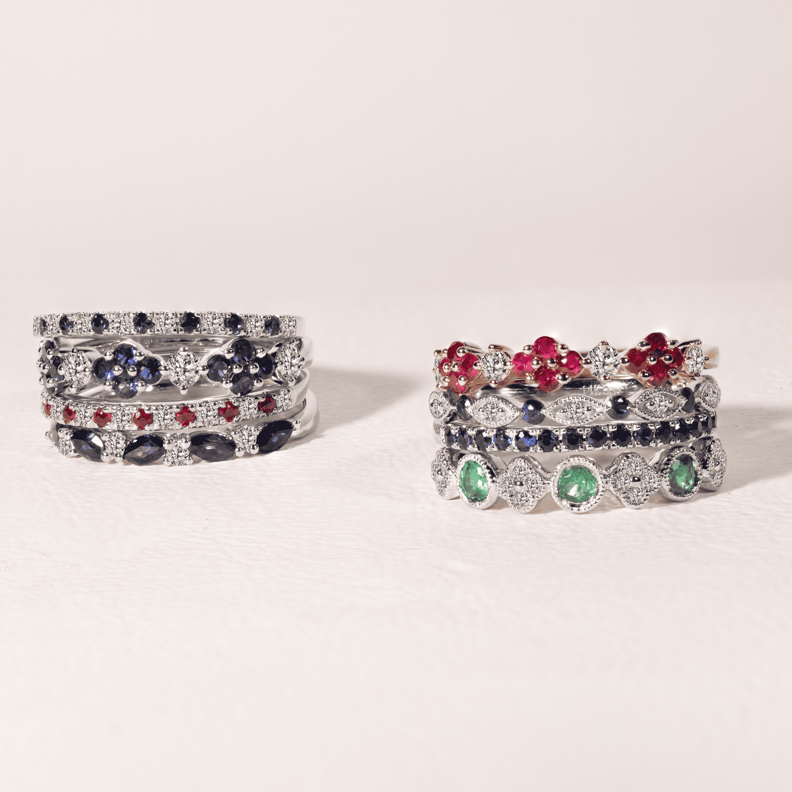 colorful gemstones for pride