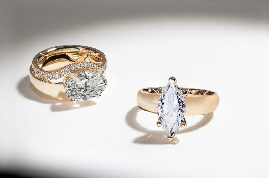 marquise cut diamond engagement ring