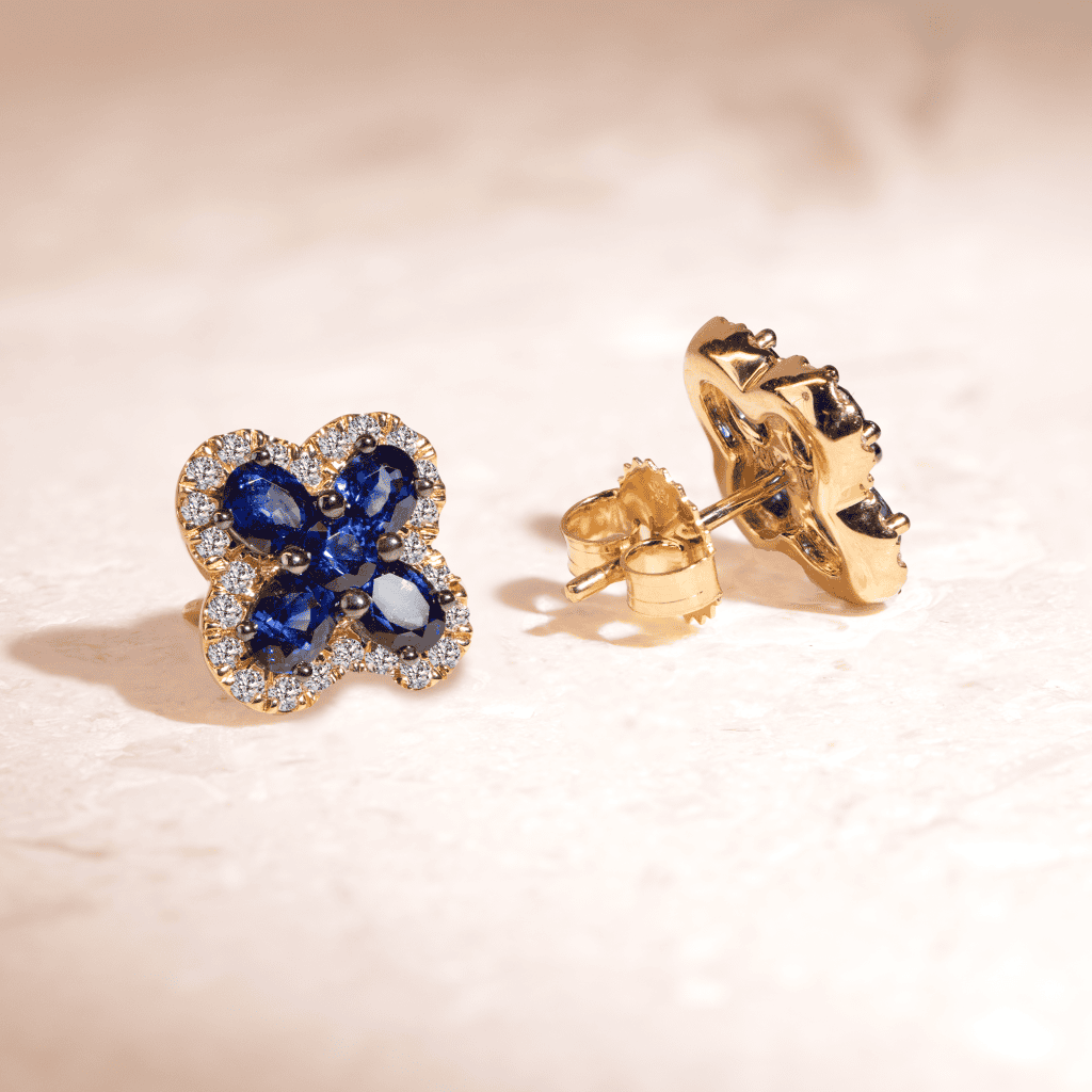 sapphire earrings