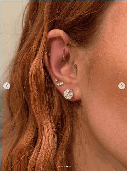 hayden panettiere diamond earrings