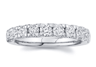 platinum wedding band for women
