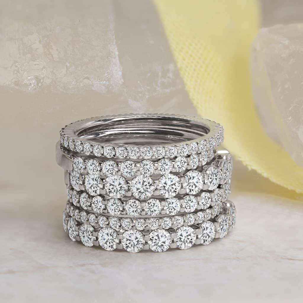 diamond eternity bands