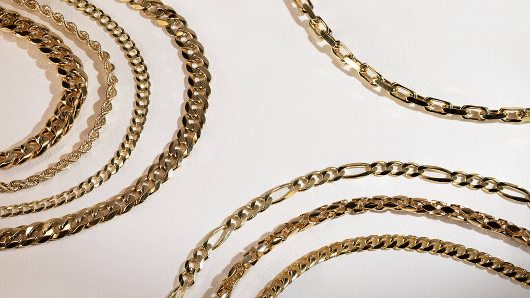 types of jewelry chains